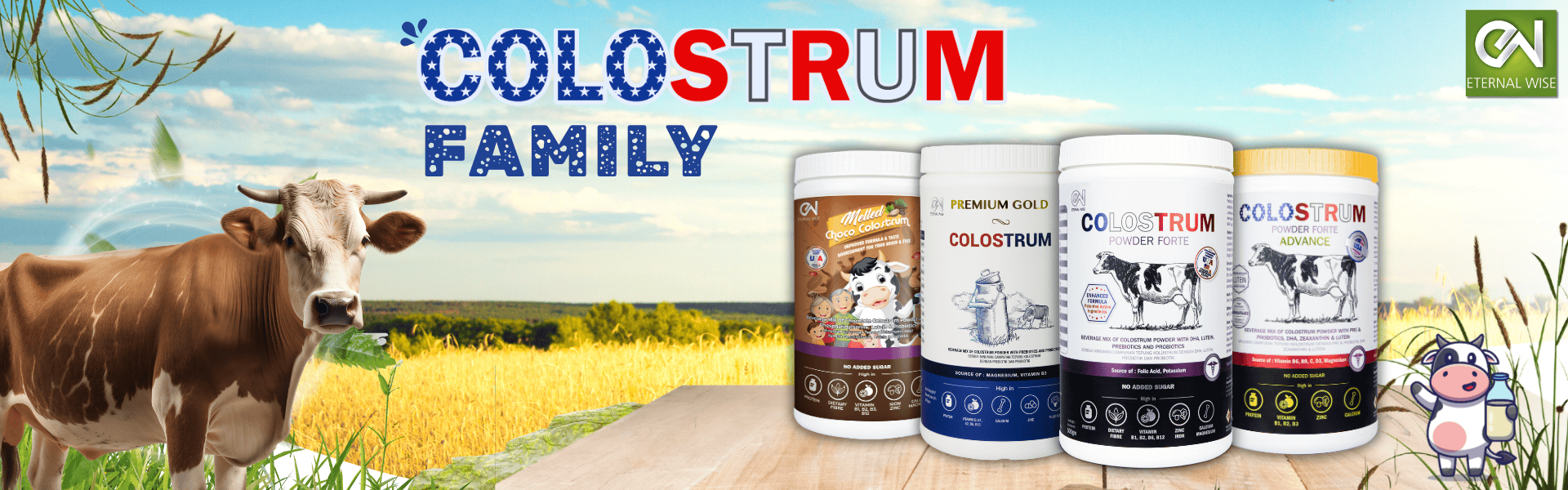 Our Premium Colostrum Line